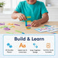 Fun Express Letter Construction Activity Set - 60 Pieces - Educational and Learning Activities for Kids