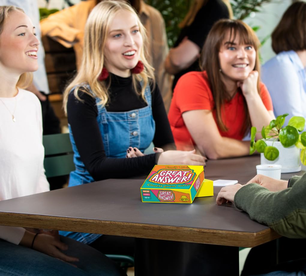 Hygge Games Great Answer! Fun Family Trivia Game