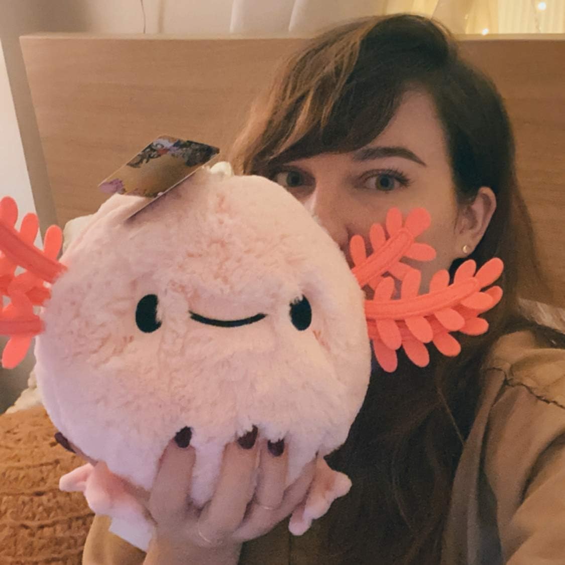 Squishable / Mini Baby Axolotl 7" Plush