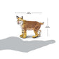 Safari Ltd. Bobcat Figurine - Lifelike 3" Figure - Educational Toy for Boys, Girls, and Kids Ages 3+