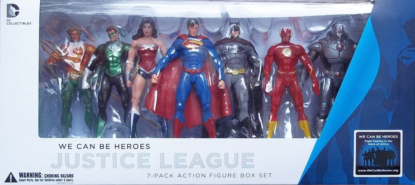 DC Collectibles Justice League 7-Pack Action Figure Box Set