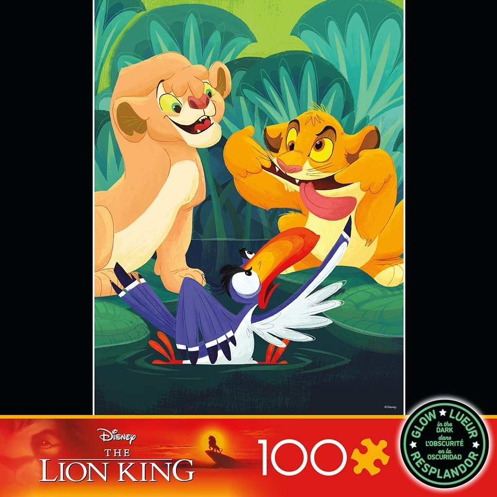 Ceaco - Disney The Lion King Making - 100 Piece Puzzle for Kids Ages 6-8
