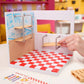 MGA's Miniverse Make It Mini Spaces Pizza Shop, Building Set, Customize, DIY Crafts, Rooms, Hobby, Collectors, Display, Gifts, 8+