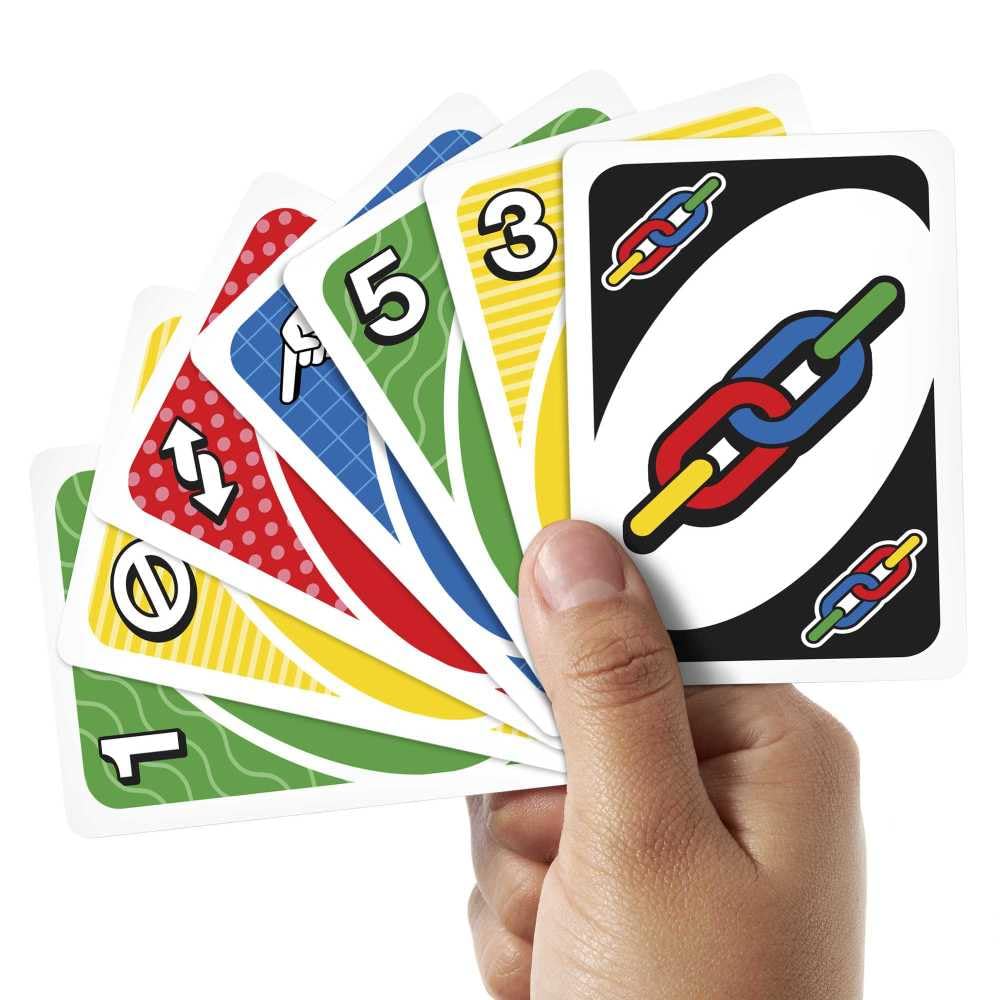 Mattel,UNO Party Card Game-Larger Groups! Wilder Rules! Faster Fun!