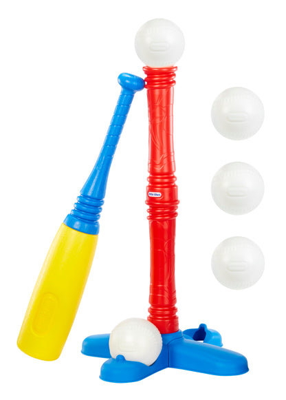 Little Tikes T-Ball Set, Red, 5 Balls, for Toddlers Ages 18+ Months - Amazon Exclusive