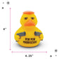 Punchkins Novelty Rubber Duck - Funny Collectible Duck Bath Toy, Cute Desk Decor, Quirky Gag Gift for Adults, Coworkers, Friends & White Elephant (4