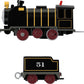 Thomas & Friends Motorized Toy Train Hiro Battery-Powered Engine with Tender for Preschool Pretend Play Kids Ages 3+ Years