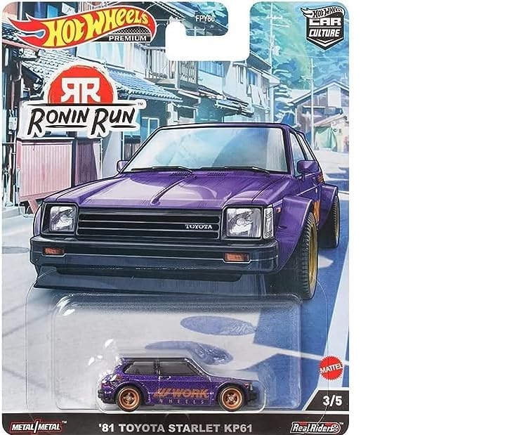 Hot Wheels Car Culture 2022 Ronin Run Set of 4 Diecast Vehicles from FPY86-957P Release