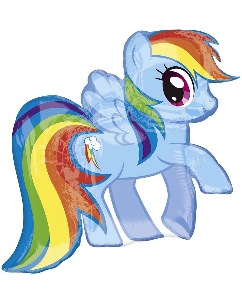 My Little Pony Rainbow Dash Party Balloon