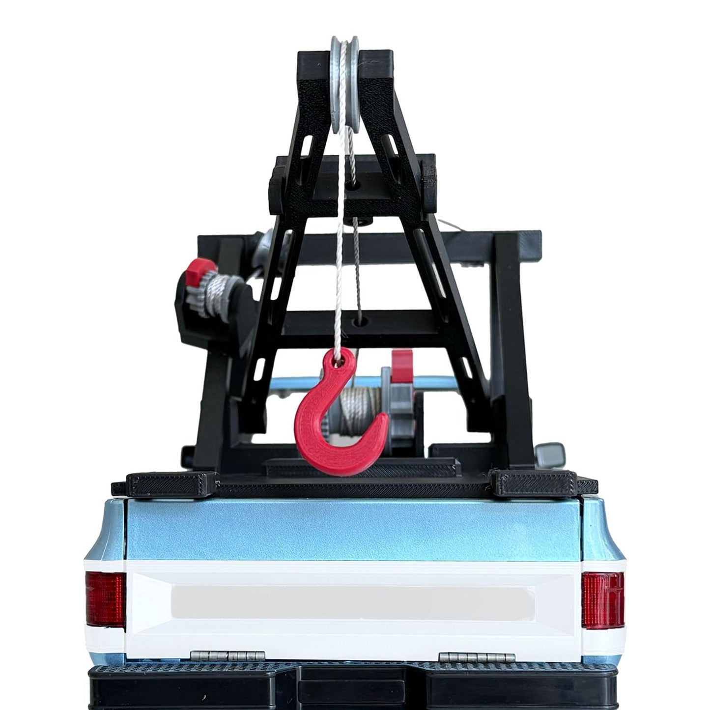 Wrecker Truck Bed Upgrade Parts for FCX18 K10 / EAZYRC Glacier RC Crawler?No Vehicles Included - Black