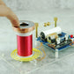 HandsMagic Tiny Tesla Coil Ball-Gap Discharger SGTC Spark Gap Tesla Coil DIY Kits Science Physics Toy Electronic DIY