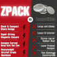 ZPACK Metal Can | Metal Pouch Can | Bass | Premium Aircraft-Grade Aluminum Container with Magnetic Closure | Slim EDC Pocket Tin | Carved Engraved