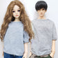 XiDonDon 30CM/45CM/60CM Doll Clothes 1/3 1/4 1/6 Doll Accessories BJD SD DIY Fashion Doll Short Sleeve Male T-Shirt Toy (1/3,Gray)