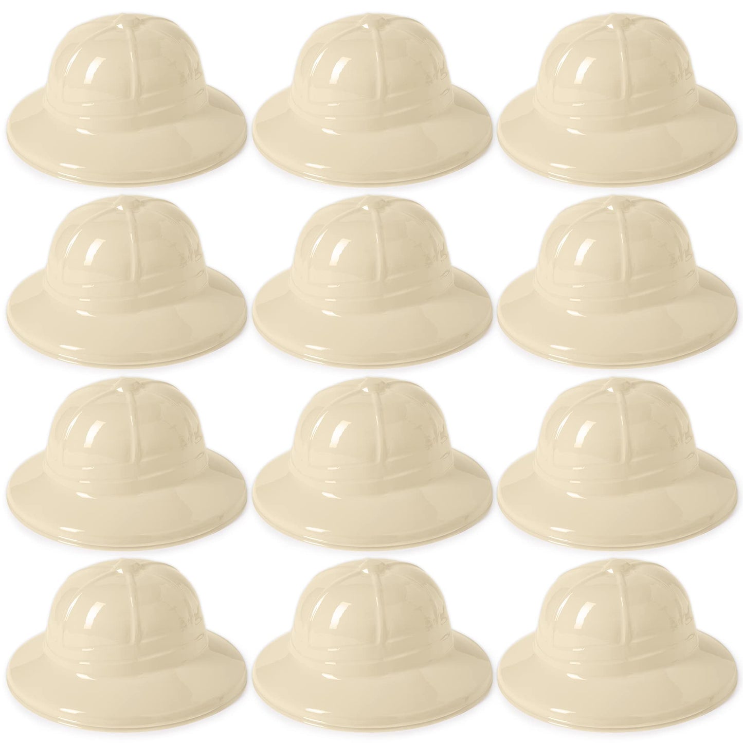 JOYIN 24 Pcs Safari Party Hats,Jungle Theme Animals Explorer Party Hat for Kids Dress Up, Themed Birthday Party and Safari Dress Up