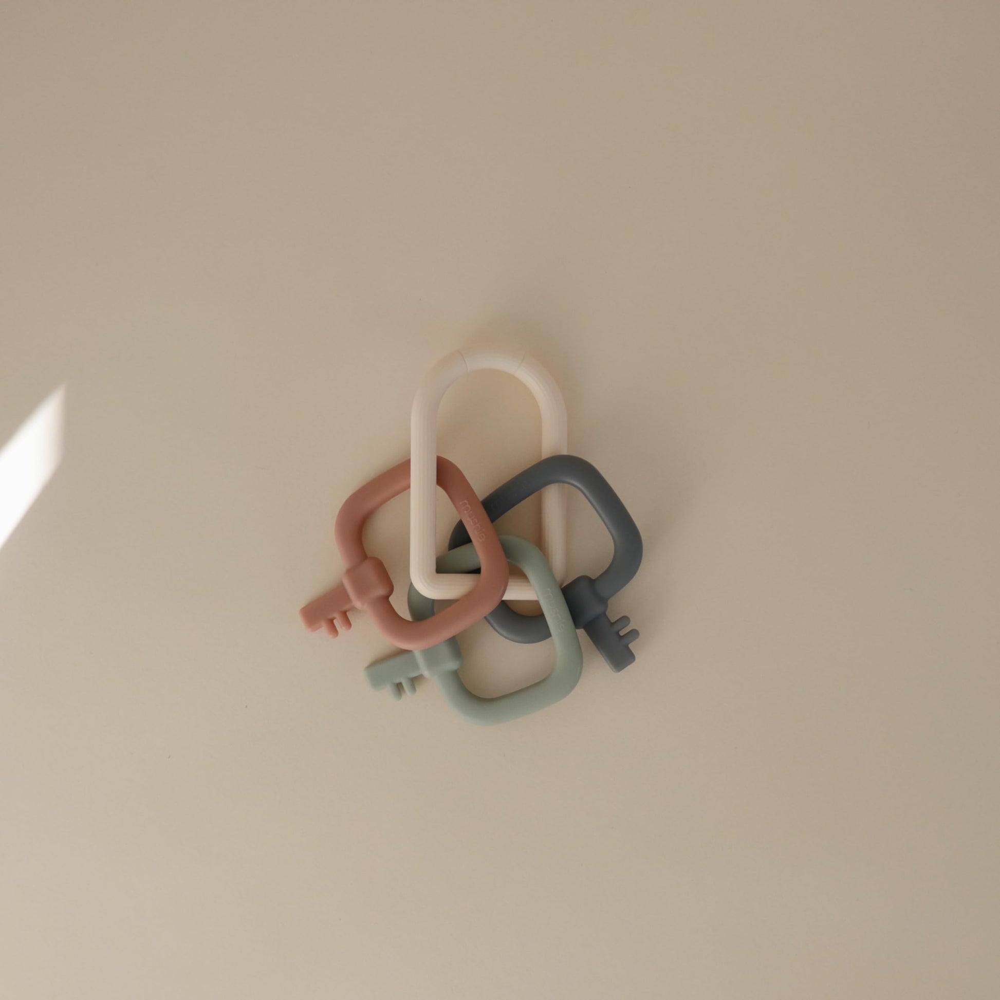 mushie Key Toy | Baby Sensory Toy for 10 Months+