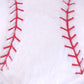 CHORONMO Baseball Plush Pillow - Soft Stuffed Fluffy Toy, Durable Round Sports Gift for Kids Room Decor