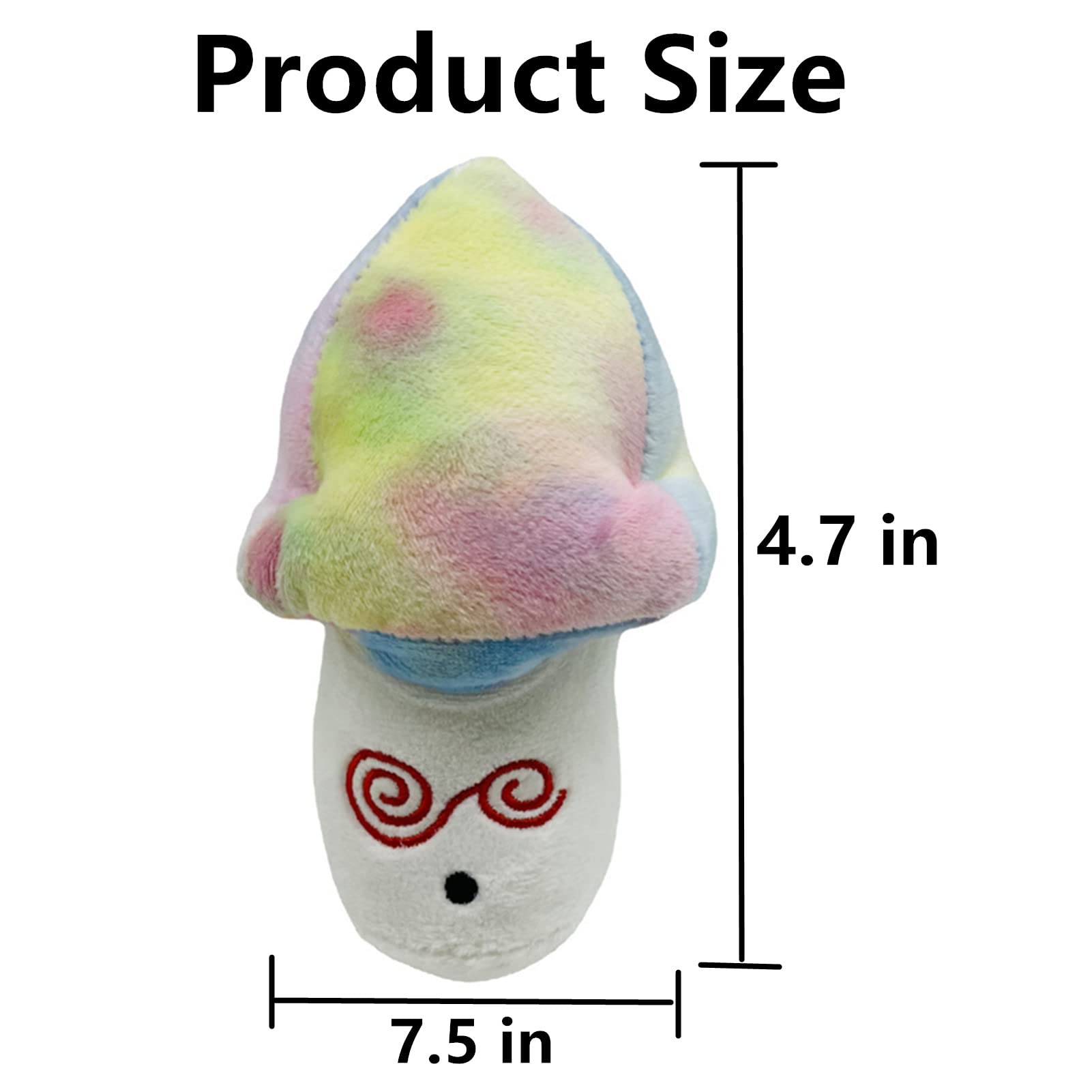 JHESAO 3 PCS Plants and Zombies Plush Duck Zombies Toys Potato Mine PVZ Plushies1 2 Stuffed Soft Doll Colorful Mushroom Plush Toy New