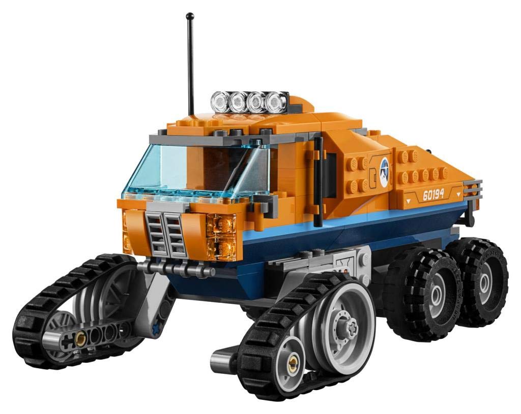 City Arctic Expedition Scout Truck Toy, Explorer Vehicle Building Sets