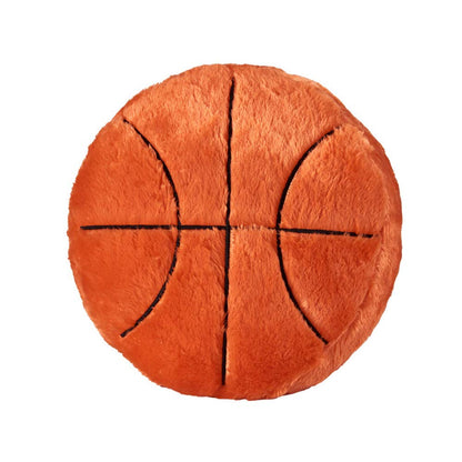 XIZHI 18'Basketball Plush Pillow Fluffy Durable Stuffed Football Throw Pillow Ball Sports,Ball Pillow Soft Durable Sports Toy Sofa Room Decoration