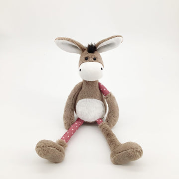 MR VIVICARE 15 Inch Donkey Stuffed Animal for Boys & Girls - Plush Toy for Newborns for Birthday, Baby Shower, Christmas - Machine Washable