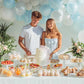 56 PCS Clear Balls Cake Topper Bubble Mini Balloon Topper Ball Cake Picks for Wedding Anniversary Baby Shower Birthday Party