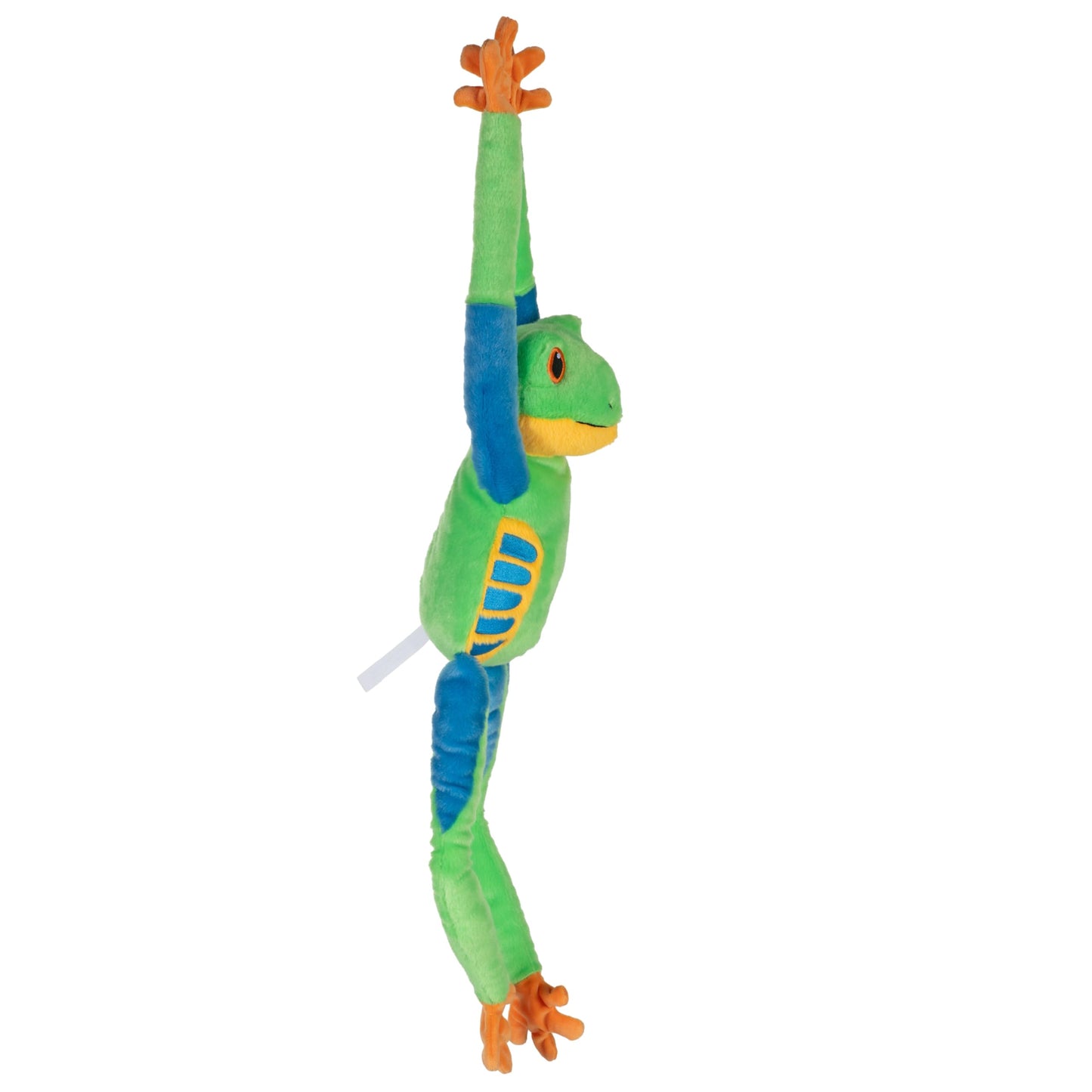 Wild Republic Hanging Eco Red Eyed Tree Frog Stuffed Animal - 21"