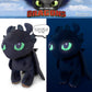 How to Train Your Dragon Toothless Super Soft Plush Cozy Cuddle Pillow Buddy with Light Up Eyes for Comfort, (Officially Licensed Product) by Franco