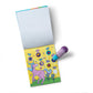 Melissa & Doug Sticker Wow!™ 24-Page Activity Pad and Sticker Stamper, 300 Stickers, Arts and Crafts Fidget Toy Collectible Character - Purple Unicorn