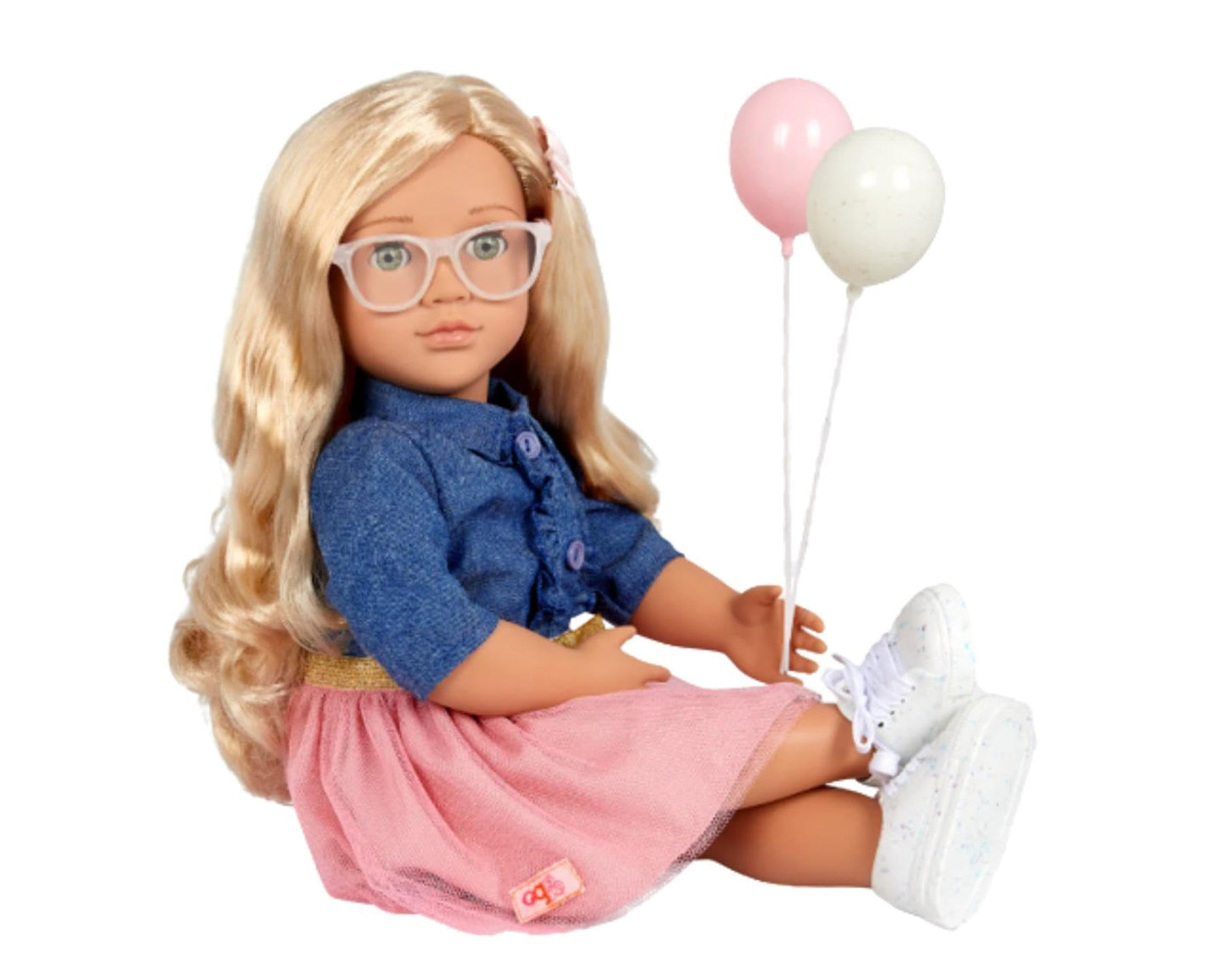 Our Generation Doll OG Deluxe - Emily Let's Have a Party! - Posable 18" Party Planner Doll