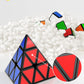 Speed Cube Set,Vdealen Magic Cube Set of 2x2x2 3x3x3 Pyramid Smooth Puzzle Cube