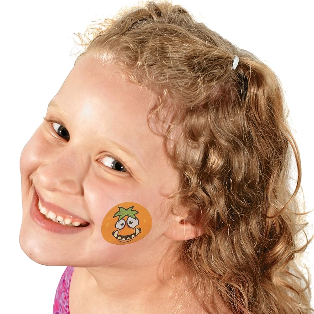 Monster Face Roll Stickers for Halloween (100 Stickers) Stationery - Halloween