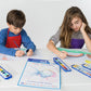 108 Jumbo Size Sheets (11" x 16") of Art Paper for Kids. Great as Watercolor Paper, Finger Painting, Drawing and Doodling - Heavy Stock, Loose White