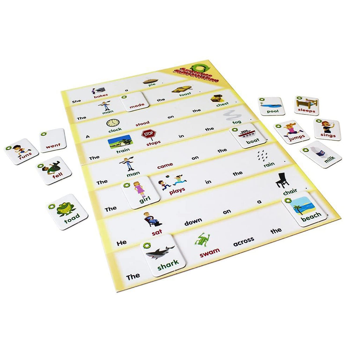 Junior Learning 6 Reading Games - 22 Piece Educational Phonics Value Pack
