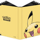 Ultra Pro 2025 Pokemon Card Binder 9 Pocket Featuring Pikachu - Trading Card Binder Holds 360 Cards Side Loading - Organizer for TCG Collectors with