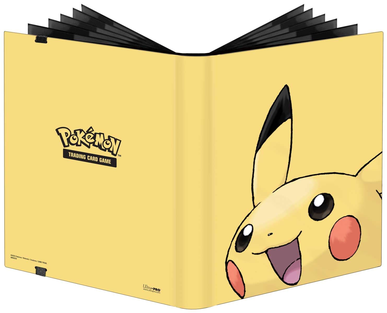 Ultra Pro 2025 Pokemon Card Binder 9 Pocket Featuring Pikachu - Trading Card Binder Holds 360 Cards Side Loading - Organizer for TCG Collectors with