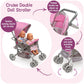 Badger Basket Double Doll Stroller - Pram for Baby Doll with Adjustable Seats & Storage Basket - Fits Doll Up to 20 Inches - Best for Toddler and Kid