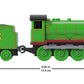 Thomas & Friends by Fisher-Price Train, Large Push-Along Die-Cast Henry Engine & Cargo Car from The Classic & All Engines Go Series, for Preschoolers