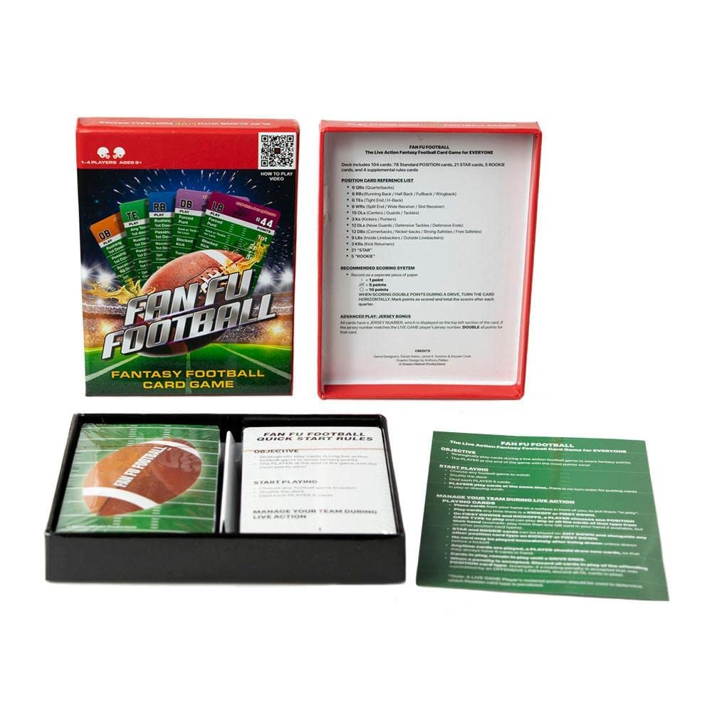 FAN FU Football - Live Action Fantasy Football Card Game