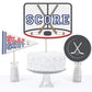 Big Dot of Happiness Shoots and Scores - Hockey - Baby Shower or Birthday Party Centerpiece Sticks - Table Toppers - Set of 15