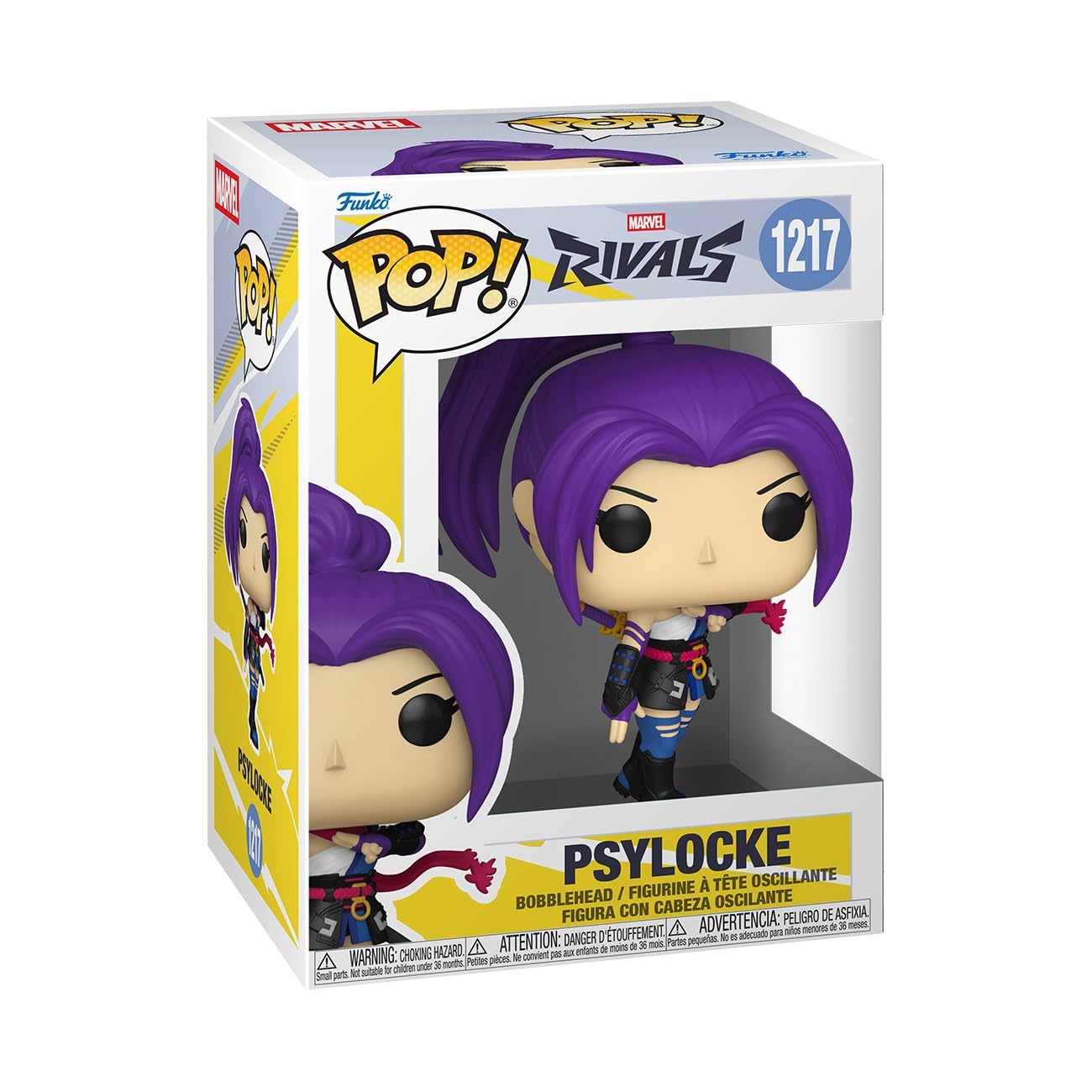 Funko Pop! Games: Marvel Rivals - Psylocke - Collectable Vinyl Figure - Gift Idea - Official Merchandise - Toys for Kids & Adults - Marvel Fans