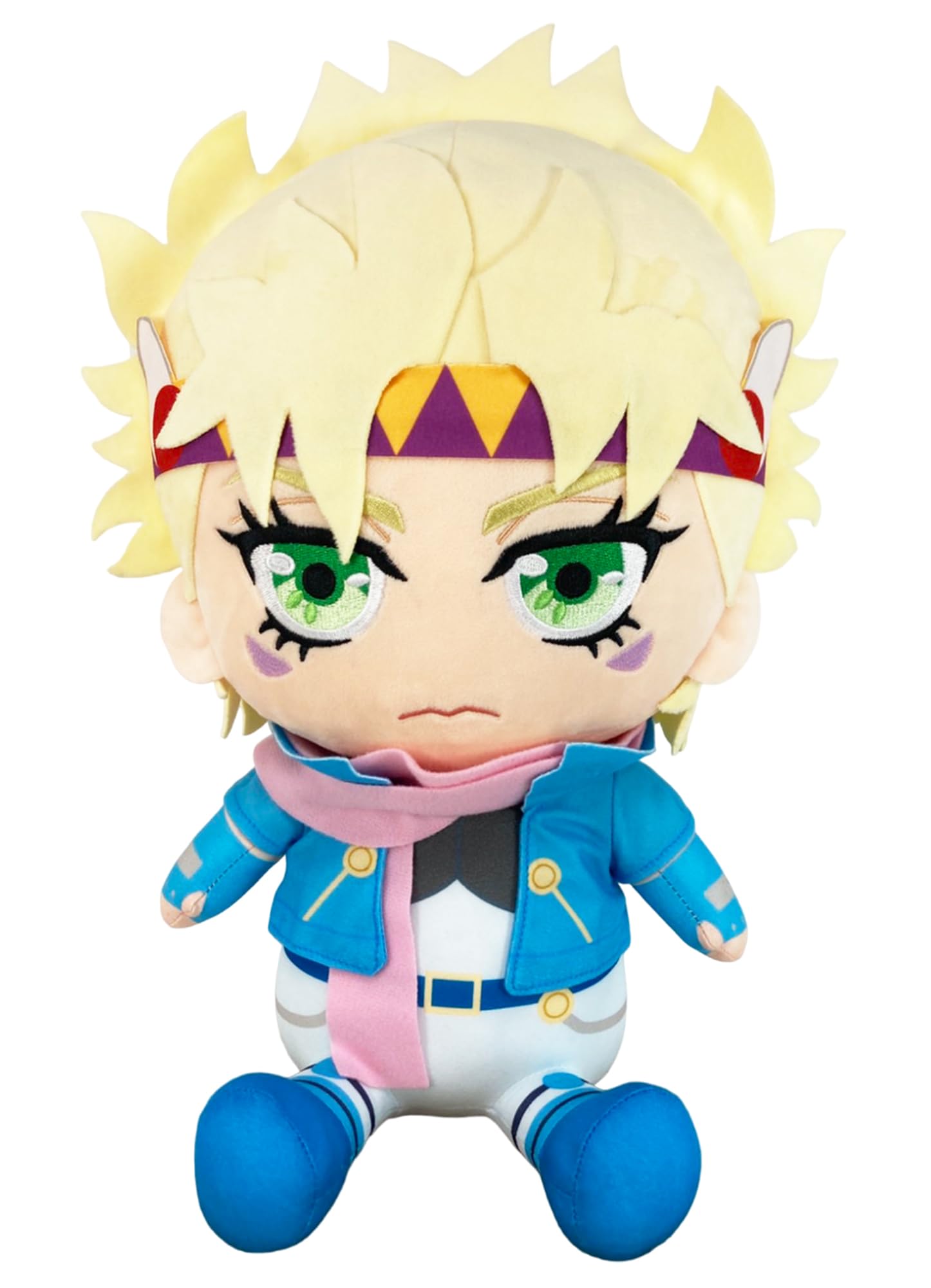 Great Eastern Entertainment JoJo - Caesar Anthonio Zeppeli Sitting Plush 12" H