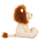 Apricot Lamb Toys Plush Corduroy Lion Soft Stuffed Animal 8.5''