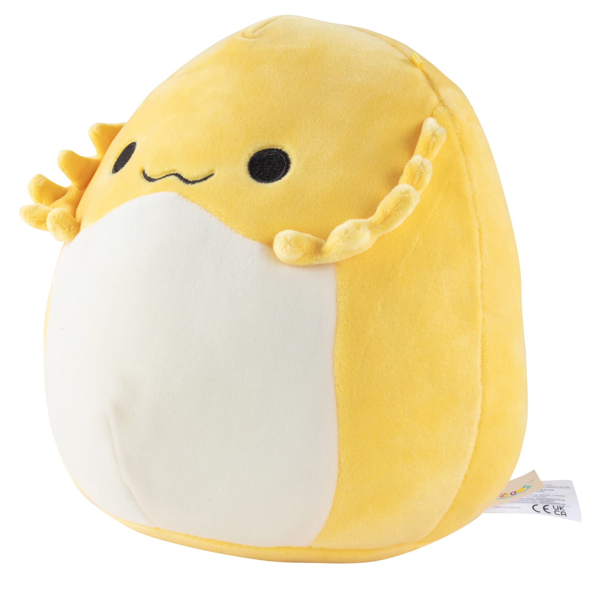 Squishmallow Original 8 Inch Bertwin The Yellow Bearded Dragon - Official Jazwares Plush - Soft, Cuddly Collectible Lizard Stuffed Animal Toy - 2026
