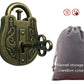 SHUYUE Lock and Unlocking 3D Brain Teasers Puzzles Cast Metal Disentanglement Puzzles for Kids and Adults