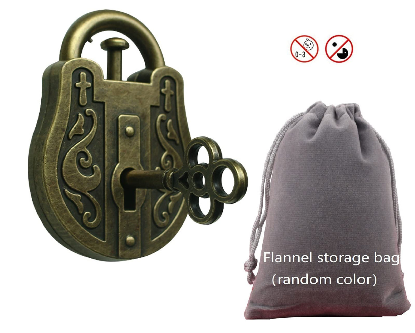 SHUYUE Lock and Unlocking 3D Brain Teasers Puzzles Cast Metal Disentanglement Puzzles for Kids and Adults