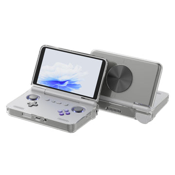 for Retroid Pocket Flip 2 Retro Game Console Protective Case,Clear TPU Cover Compatible with Retroid Pocket Flip 2,Shockproof Drop-Proof Game Console