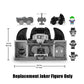 Replacement Part for Fisher-Price Little People Inspired by DC Superfriends Deluxe Batcave Playset HHY77 - Replacement Joker Figure