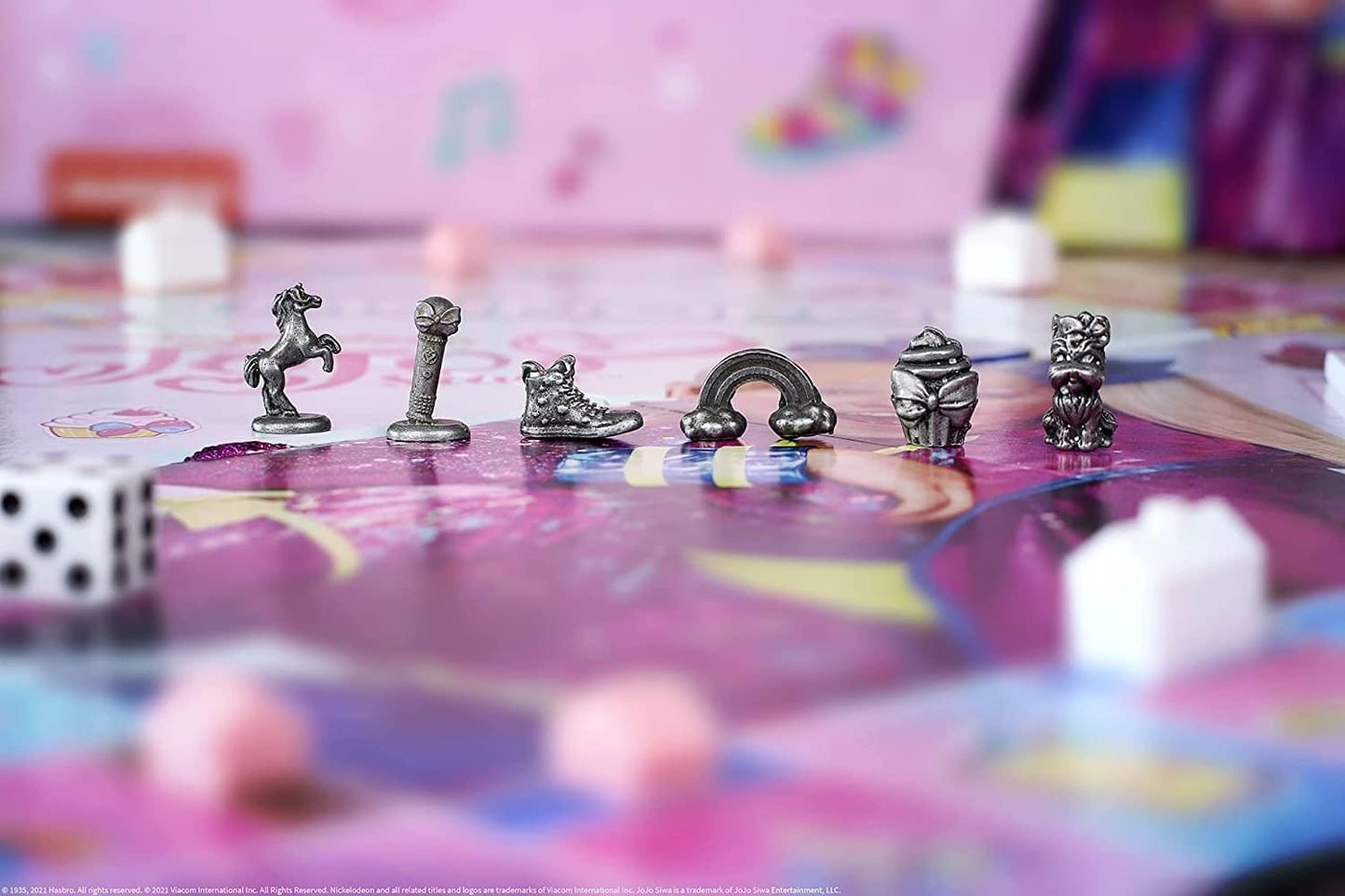 Monopoly JoJo Siwa Edition | Featuring JoJo's Signature Bows & More | Officially Licensed & Collectible JoJo Siwa Game | Great Family Game for All
