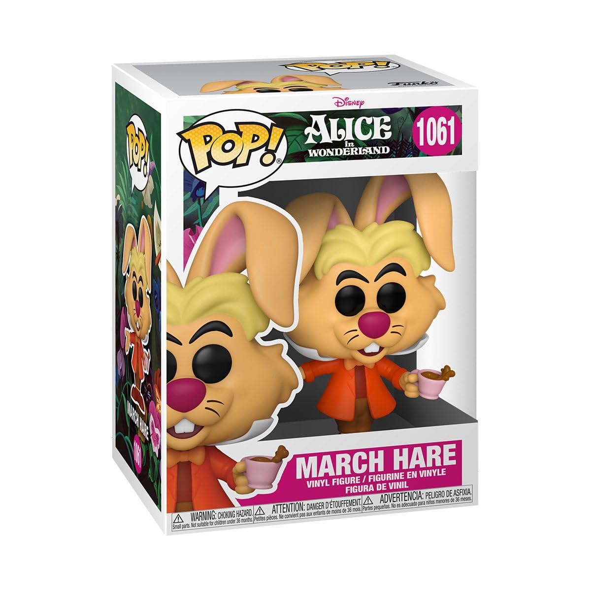 Funko POP Collectible Figure POP Disney: Alice in Wonderland 70th - March Hare Multicolor, 3.75 inches,55737