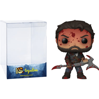Funko Red Miller: P o p ! Movies Vinyl Figurine Bundle with 1 Compatible 'ToysDiva' Graphic Protector (1131-51548 - B)